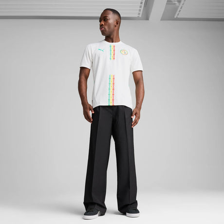 PUMA Men's Senegal Home Jersey 25 Replica - White - Best Buy Soccer