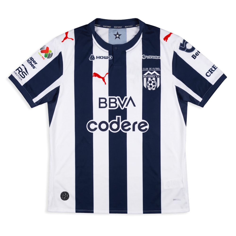 PUMA Monterrey Home Men's Soccer Jersey 26/27 - Blue/White - Best Buy Soccer