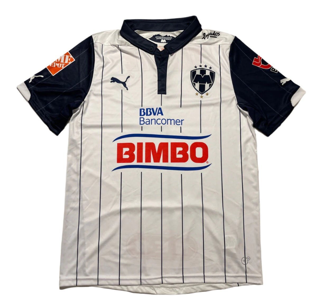 PUMA Monterrey Third Jersey 15 White/Navy - Best Buy Soccer