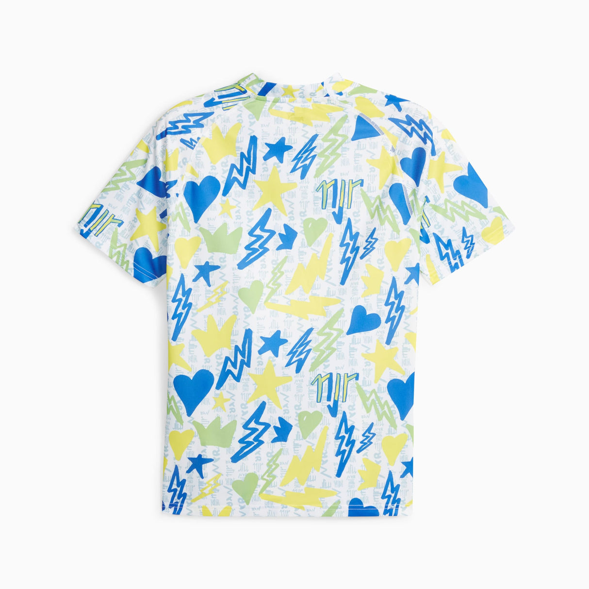 PUMA Neymar Jr Instituto Training Jersey White/Blue/Lemon - Best Buy Soccer