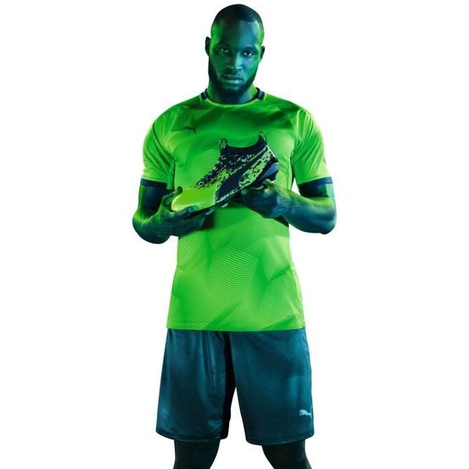 PUMA One 19.1 Jr FG/AG Multi - Ground Soccer Cleats - Hacked Green/Black - Best Buy Soccer