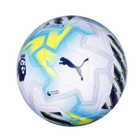 PUMA Orbita Cup PL Lights Soccer Ball - White/Aqua/Blue - Best Buy Soccer