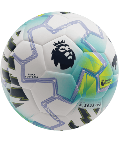 PUMA Orbita Match PL Lights FIFA QUALIT Soccer Ball - White/Aqua/Blue - Best Buy Soccer