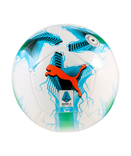 PUMA Orbita Serie A MS Soccer Ball - White/Multicolor - Best Buy Soccer