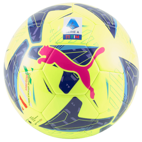 PUMA Orbita Serie A MS Soccer Ball Yellow - Best Buy Soccer