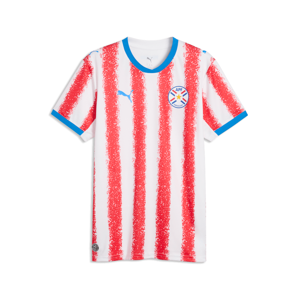 PUMA Paraguay Home Men's Soccer Jersey 2026 - White/Red - Best Buy Soccer
