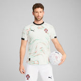 PUMA Portugal Away Authentic Men's Soccer Jersey 25/26 - White/Black - Best Buy Soccer