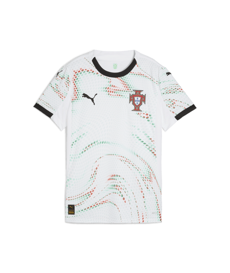 PUMA Portugal Away Women's Soccer Jersey 26 - White/Black - Best Buy Soccer