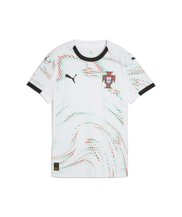 PUMA Portugal Away Women's Soccer Jersey 26 - White/Black - Best Buy Soccer
