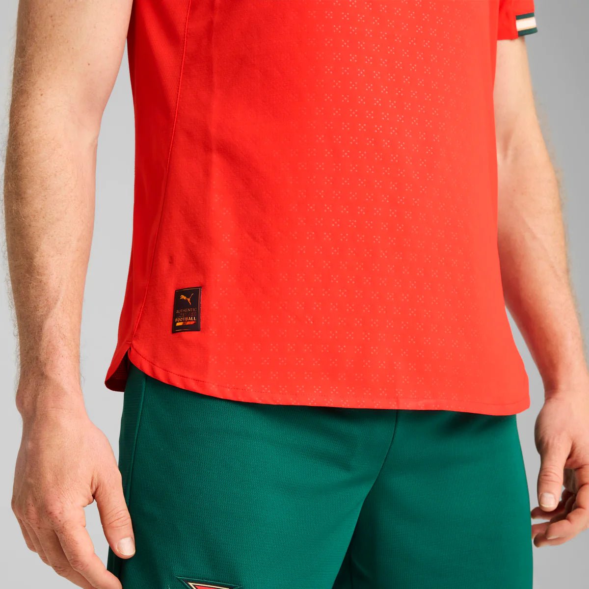 PUMA Portugal Home Authentic Men's Soccer Jersey 25/26 - Red - Best Buy Soccer