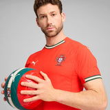 PUMA Portugal Home Authentic Men's Soccer Jersey 25/26 - Red - Best Buy Soccer