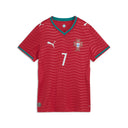 PUMA Portugal Home Cristiano Ronaldo CR7 Women's Soccer Jersey 2026 - Red/Green - Best Buy Soccer