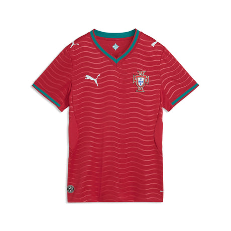 PUMA Portugal Home Women's Soccer Jersey 2026 - Red/Green - Best Buy Soccer
