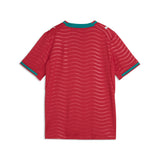 PUMA Portugal Home Youth Soccer Jersey 2026 - Red/Green Lagoon - Best Buy Soccer