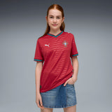 PUMA Portugal Home Youth Soccer Jersey 2026 - Red/Green Lagoon - Best Buy Soccer