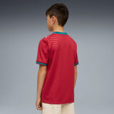 PUMA Portugal Home Youth Soccer Jersey 2026 - Red/Green Lagoon - Best Buy Soccer