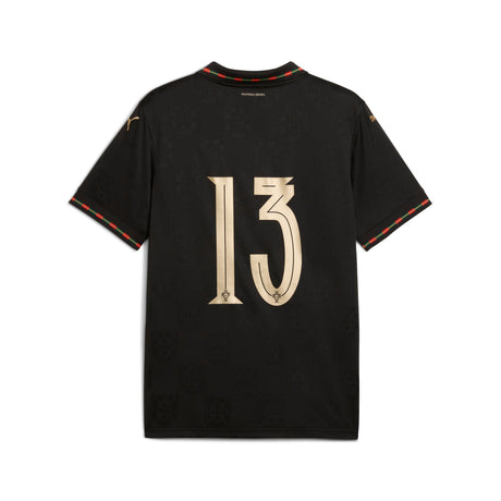 PUMA Portugal SE Authentic W/BOX Men's Soccer Jersey 26- Black/Gold - Best Buy Soccer