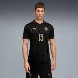 PUMA Portugal SE Authentic W/BOX Men's Soccer Jersey 26- Black/Gold - Best Buy Soccer