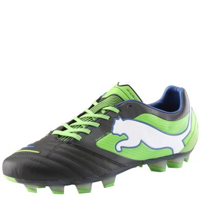 PUMA PowerCat 1 SC FG Black-Green - Best Buy Soccer