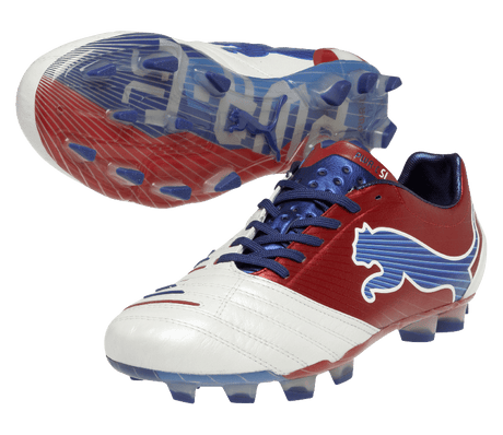 PUMA PowerCat 1.12 SL FG White-Red - Best Buy Soccer