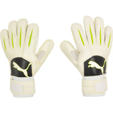 PUMA PowerCat 2.1 Grip RC Goalkeeper Gloves White/Lime - Best Buy Soccer