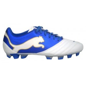 PUMA POWERCAT 2.12 FG WHITE-ROYAL - Best Buy Soccer