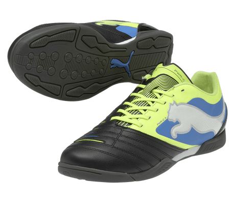 PUMA PowerCat 3 IT Men's Soccer Shoes - Black/Flourece - Best Buy Soccer