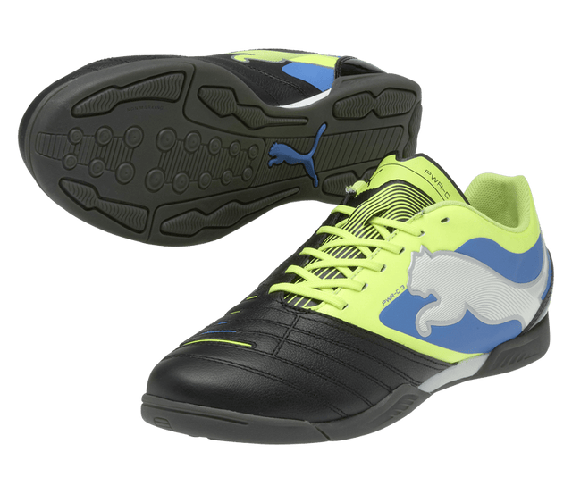 PUMA PowerCat 3 IT Men's Soccer Shoes - Black/Flourece - Best Buy Soccer