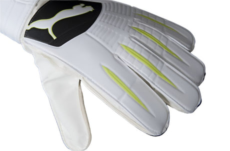 PUMA PowerCat 3.10 Grip RC Goalkeeper Gloves White/Lime - Best Buy Soccer