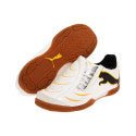 PUMA PowerCat 3.10 IT Youth Soccer Shoes - White-Black - Best Buy Soccer