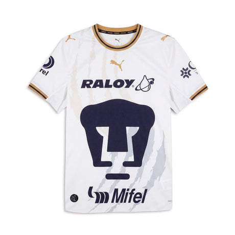 PUMA Pumas Away Estadio Men's Soccer Shirt 26-27 - White - Best Buy Soccer
