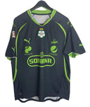 PUMA Santos Away Jersey 2011 - 12 Black/Lime - Best Buy Soccer