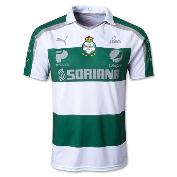 PUMA Santos Home Jersey 2013 Green/White - Best Buy Soccer