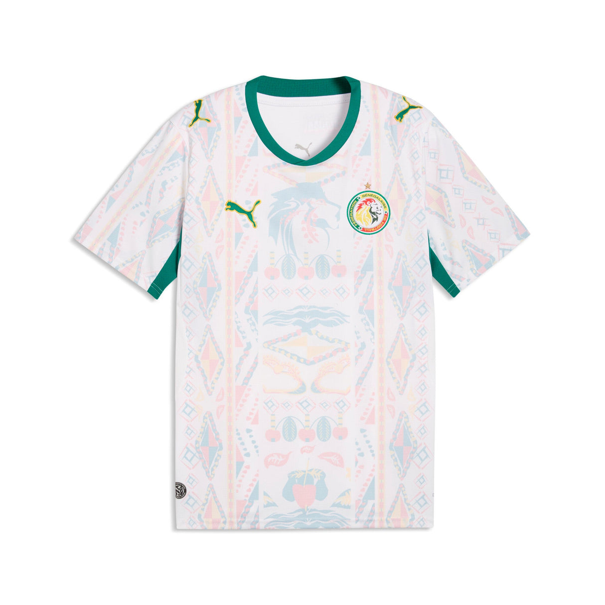 PUMA Senegal Home Men's Soccer Jersey 2026 - White/Green - Best Buy Soccer