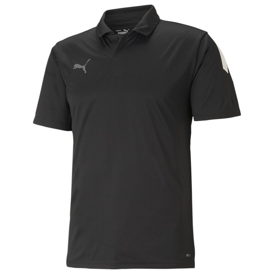 PUMA Team Liga Sideline Polo Black - Best Buy Soccer