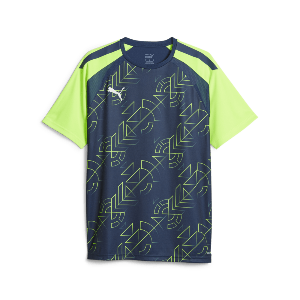 PUMA TeamLIGA Graphic Jersey Persian Blue Pro Green - Best Buy Soccer