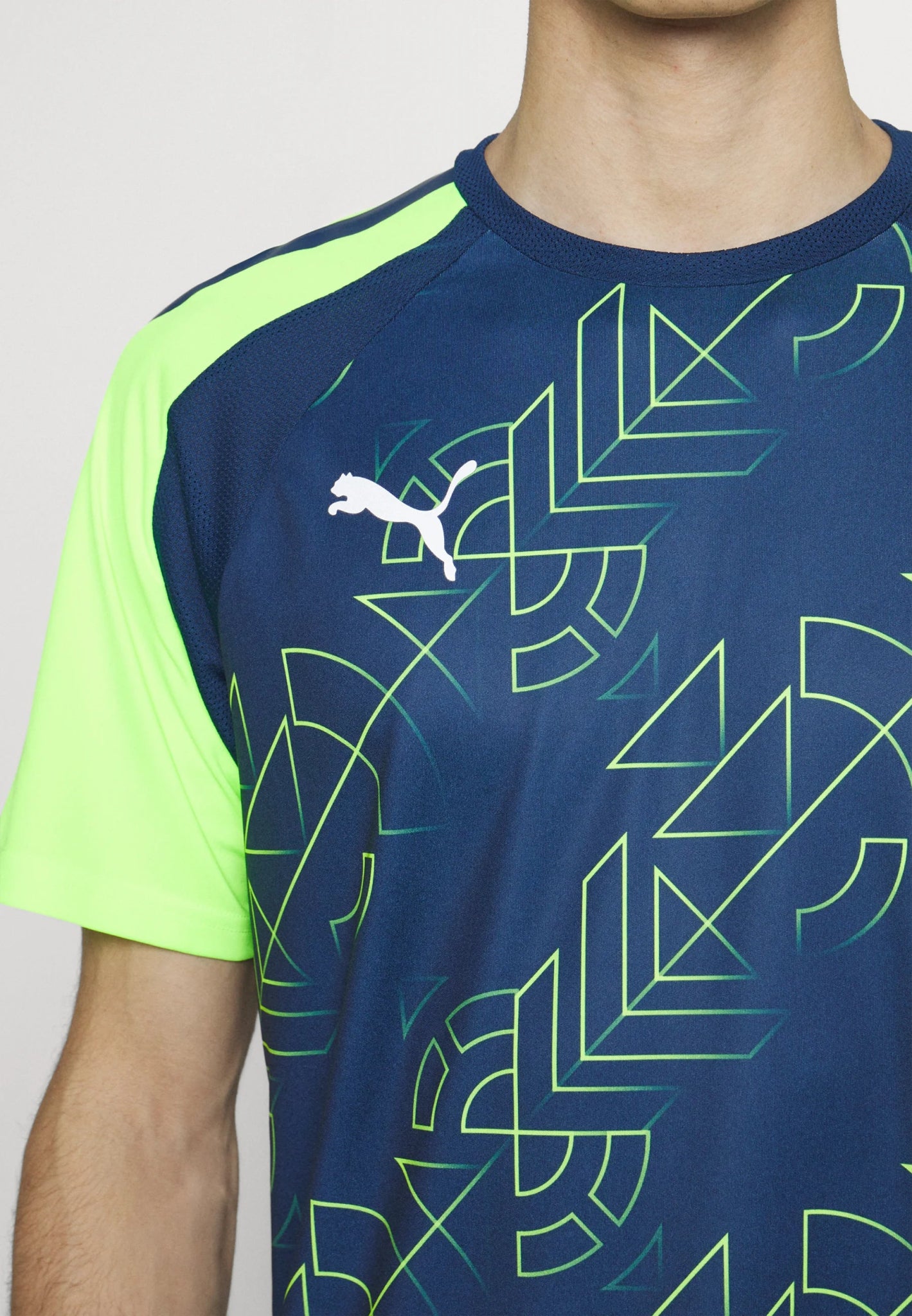 PUMA TeamLIGA Graphic Jersey Persian Blue Pro Green - Best Buy Soccer
