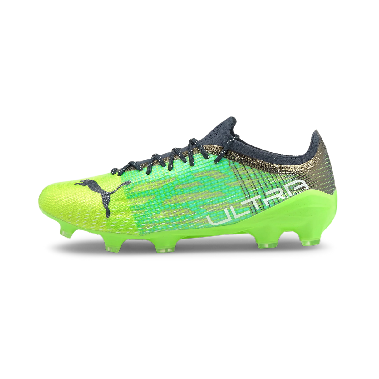 PUMA Ultra 1.3 FG/AG Firm Soccer Shoes - Green Glare/Elektro Aqua/Spellbound - Best Buy Soccer
