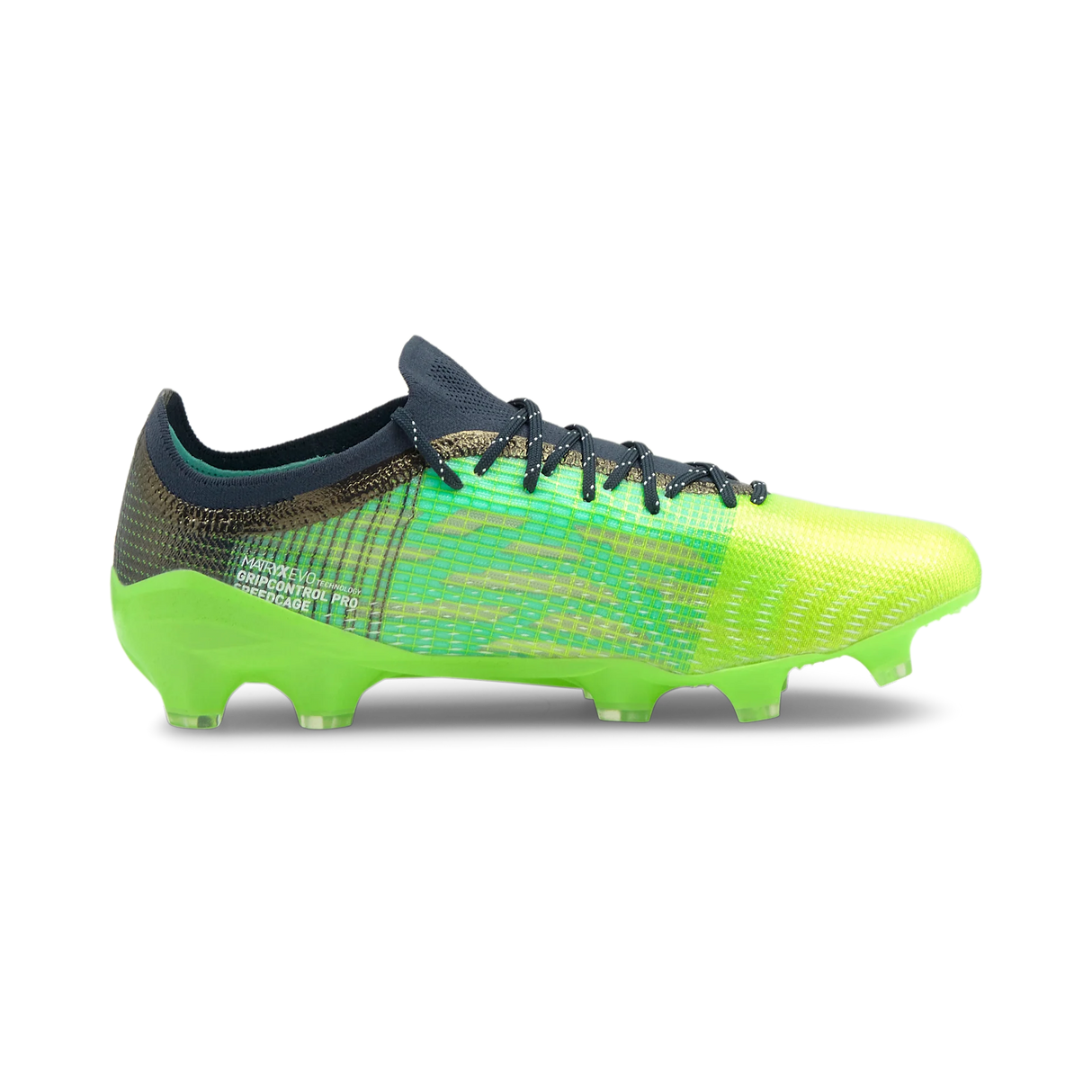 PUMA Ultra 1.3 FG/AG Firm Soccer Shoes - Green Glare/Elektro Aqua/Spellbound - Best Buy Soccer