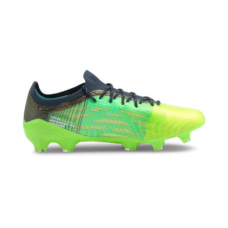 PUMA Ultra 1.3 FG/AG Firm Soccer Shoes - Green Glare/Elektro Aqua/Spellbound - Best Buy Soccer