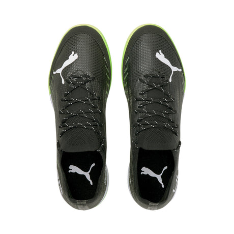 PUMA Ultra 1.3 Pro Court IT Indoor Soccer Shoes - Black/White/Green Glare - Best Buy Soccer