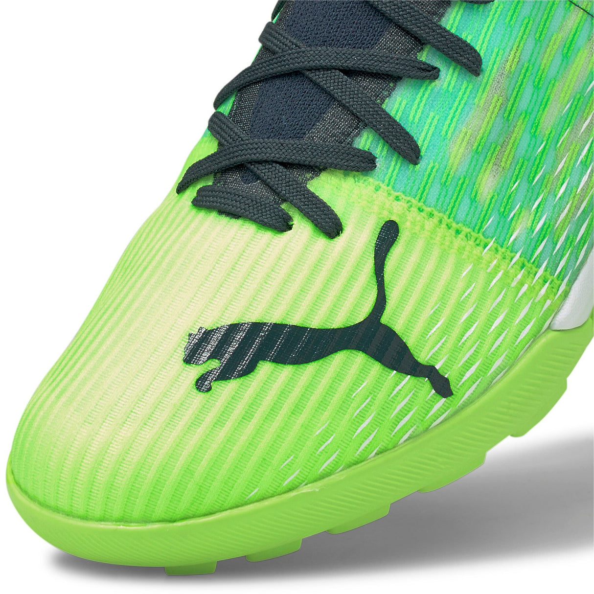 PUMA Ultra 3.3 TT Turf Soccer Cleats - Green Glare/Aqua - Best Buy Soccer