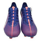 PUMA Ultra 5 Match FG/AG Multi - Ground Soccer Cleats - Blue/White/Sunset Glow - Best Buy Soccer