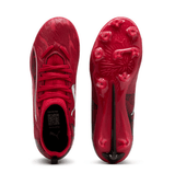 PUMA Ultra 6 Match CP FG/AG Firm/Multi - Ground Kids Soccer Cleats - Black/Red - Best Buy Soccer