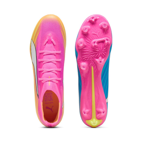 PUMA Ultra 6 Match FG/AG Firm Ground/Artificial Ground Men's Soccer Cleats - Pink/White - Best Buy Soccer
