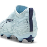 PUMA Ultra 6 Match FG/AG Firm Ground/Artificial Ground Youth Soccer Cleats - Icy Blue/White - Best Buy Soccer