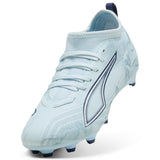 PUMA Ultra 6 Match FG/AG Firm Ground/Artificial Ground Youth Soccer Cleats - Icy Blue/White - Best Buy Soccer