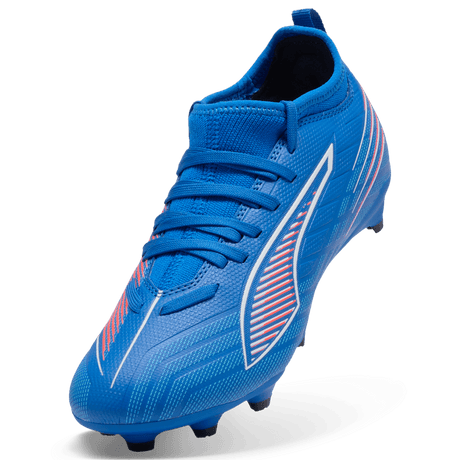 PUMA Ultra 6 Match FG/AG Firm/Multi - Ground Kids Soccer Cleats - Blue/White - Best Buy Soccer
