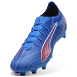 PUMA Ultra 6 Match FG/AG Firm/Multi - Ground Soccer Cleats Blue/White - Best Buy Soccer