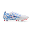PUMA Ultra 6 Match KidSuper X CP FG/AG Firm Ground/Artificial Ground Men's Soccer Cleats - White/Pink/Blue - Best Buy Soccer